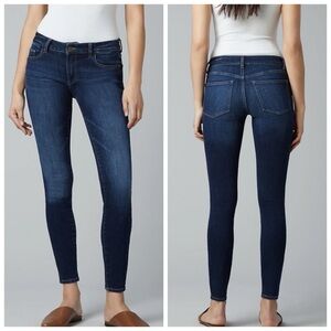 DL1961 Emma low rise Skinny jeans Size 28 Minimalist Dark Wash Stretch denim
